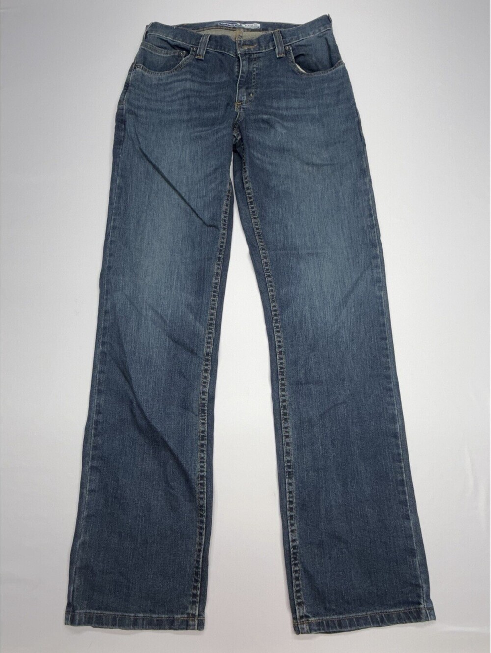 Carhartt Men’s Relaxed Fit Straight Leg Blue Denim Jeans Cotton 30x32